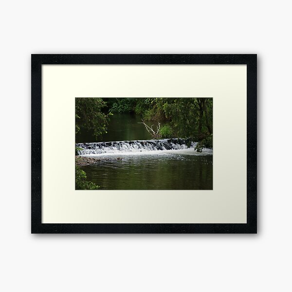 River Framed Art Print