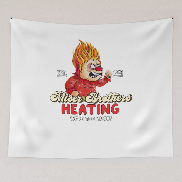 Item preview, Heat and Snow Misers Shirt, Miser Brothers Est 1974 HEATING designed and sold by MekhalaSomsi.