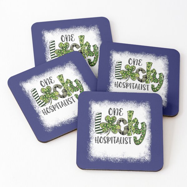 Item preview, Bleached St Patricks Day Leopard One Lucky Hospitalist 		 designed and sold by kbraapoat93.