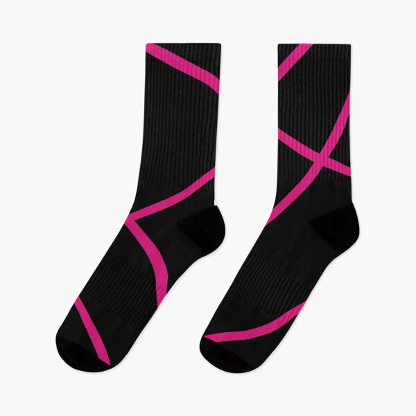 Item preview, Purple Stripes On Black, Modern Design, Line Pattern designed and sold by Ivan333Croatia.