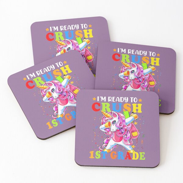 Item preview, Crush 1st Grade Dabbing Unicorn Back to School 	 	 	 	 designed and sold by yikpocytr81.
