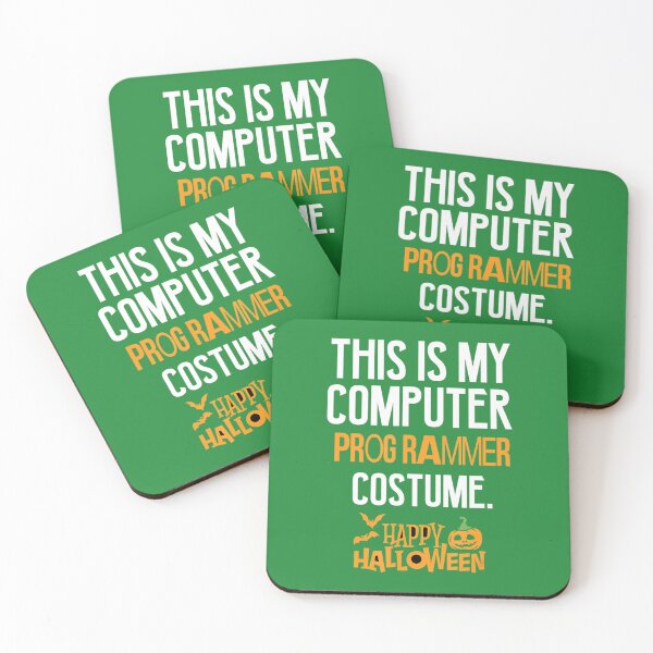 Item preview, This Is My Computer Programmer Costume Happy Halloween tee 	 	 designed and sold by anuxccvahnc40.
