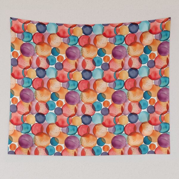 Item preview, The Circle of Life - Watercolor - Colorful Circles designed and sold by Pixelboys.