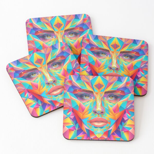 Item preview, kaleidoscope of woman's face designed and sold by masphie.