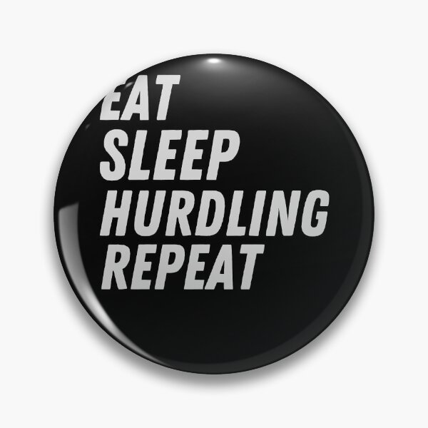 Item preview, Eat sleep hurdling repeat Quote  Sport Lover  designed and sold by Krypcimlgh.