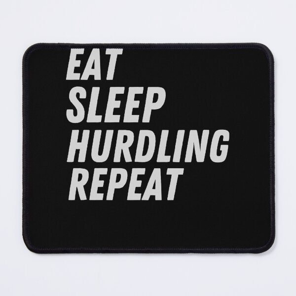 Item preview, Eat sleep hurdling repeat Quote  Sport Lover  designed and sold by Krypcimlgh.