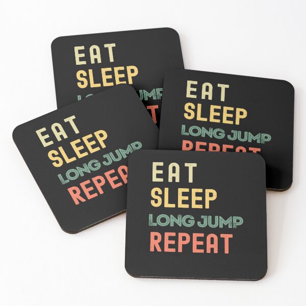 Item preview, Eat Sleep Long Jump  Repeat designed and sold by Krypcimlgh.