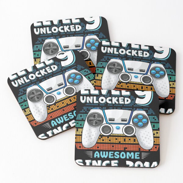 Item preview, Nine 9yr BDay Son Boy Funny Gamer 9th 9 Year Old Birthday designed and sold by Fabienne Donnai.