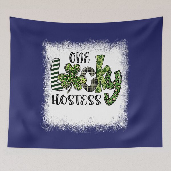 Item preview, Bleached St Patricks Day Leopard One Lucky Hostess 		 designed and sold by kbraapoat93.