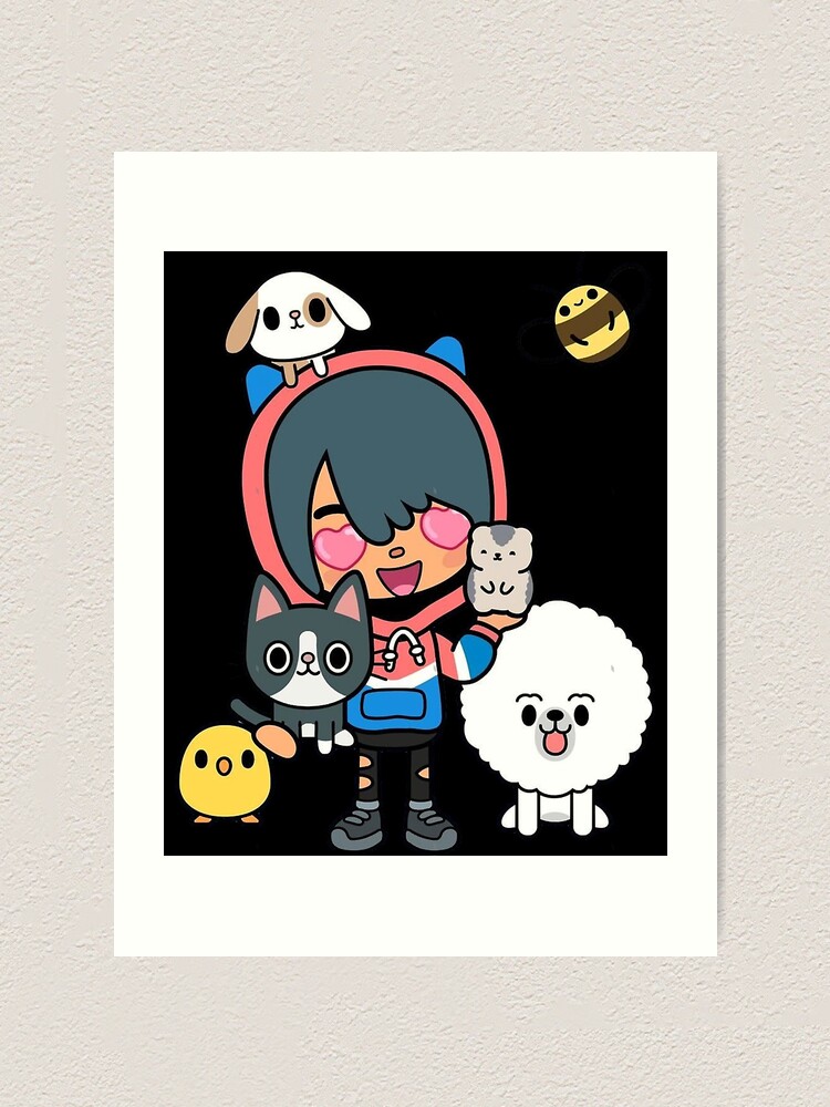 toca life box - toca boca cute Art Print for Sale by dahlia-mays