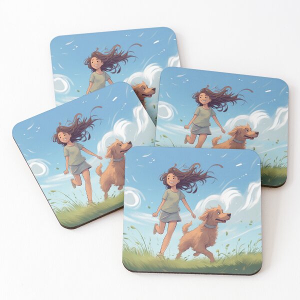 Item preview, A girl and her dog designed and sold by liana campbell.