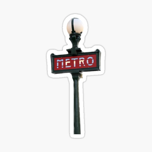 Vista previa del artículo con la obra «Metro de Paris», diseñado y vendido por EarthNoir.
