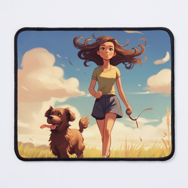 Item preview, A girl and her dog designed and sold by liana campbell.