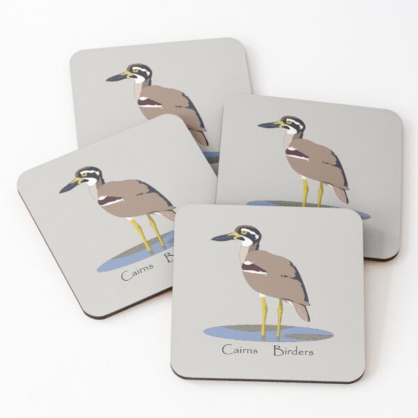 Item preview, Beach Stone-curlew with Cairns Birders Logo designed and sold by CairnsBirders.