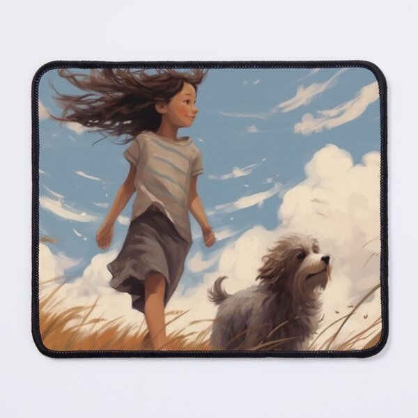 Item preview, A girl and her dog designed and sold by liana campbell.
