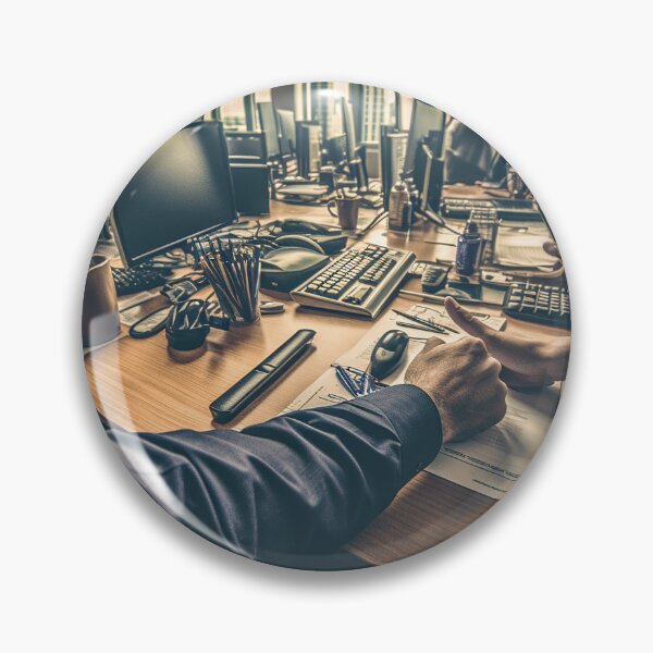 Item preview, Unified Focus: The Power of Teamwork in Office Meetings designed and sold by TheBrainArt.