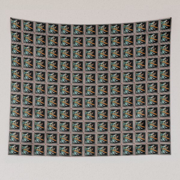 Item preview, Tlalocl - Framed Transparent Aztec God of Rain & Thunder II designed and sold by kernowerno.