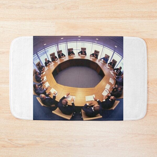 Item preview, Unified Focus: The Power of Teamwork in Office Meetings designed and sold by TheBrainArt.