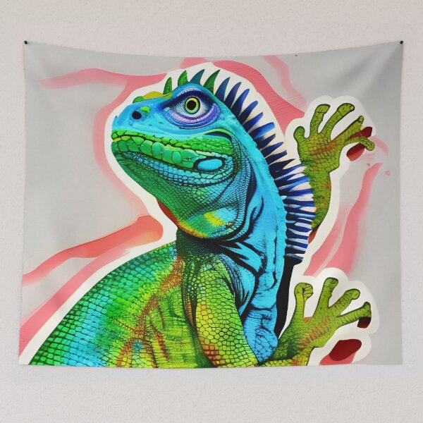 Item preview, Iguana Portrait designed and sold by Ameiva-Apparel.