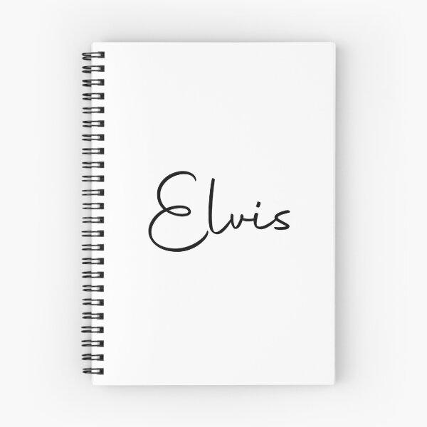 Artikelvorschau, Elvis Cursive Name Label entworfen und verkauft von NafilNafiz.