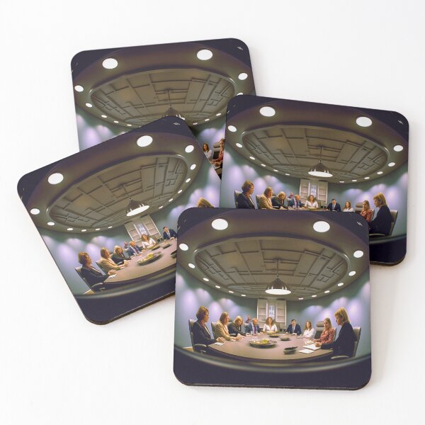 Item preview, Unified Focus: The Power of Teamwork in Office Meetings designed and sold by TheBrainArt.
