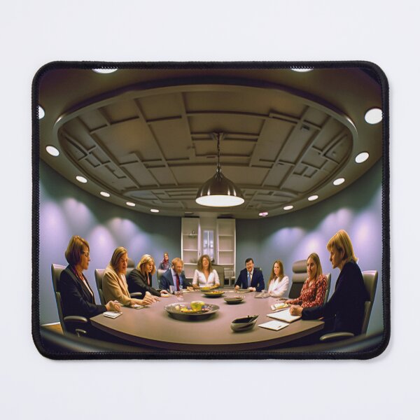 Item preview, Unified Focus: The Power of Teamwork in Office Meetings designed and sold by TheBrainArt.