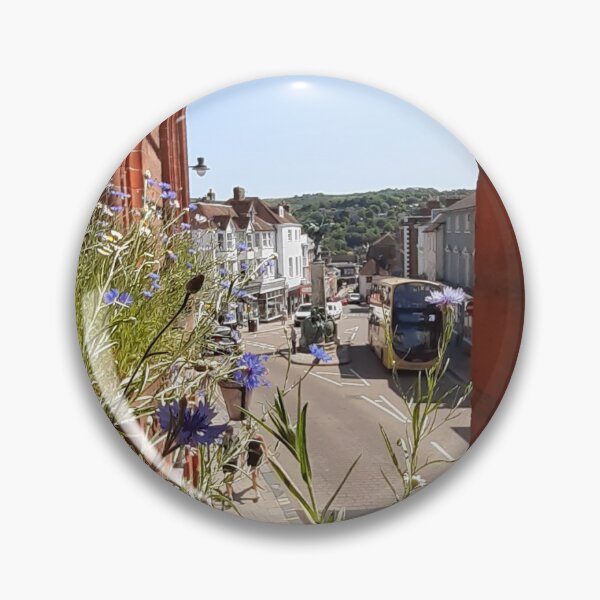 Artikelvorschau, Lewes High Street vom Rathaus aus entworfen und verkauft von Emma Amies.