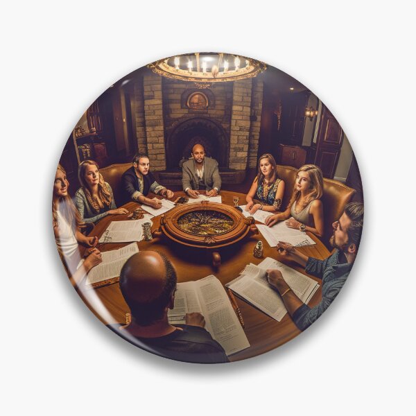 Item preview, Unified Focus: The Power of Teamwork in Office Meetings designed and sold by TheBrainArt.