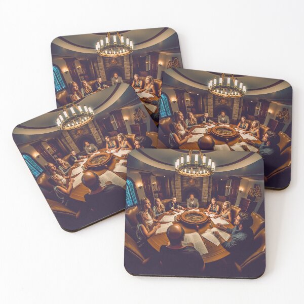 Item preview, Unified Focus: The Power of Teamwork in Office Meetings designed and sold by TheBrainArt.