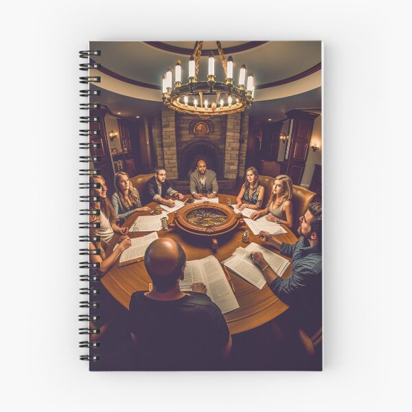 Item preview, Unified Focus: The Power of Teamwork in Office Meetings designed and sold by TheBrainArt.