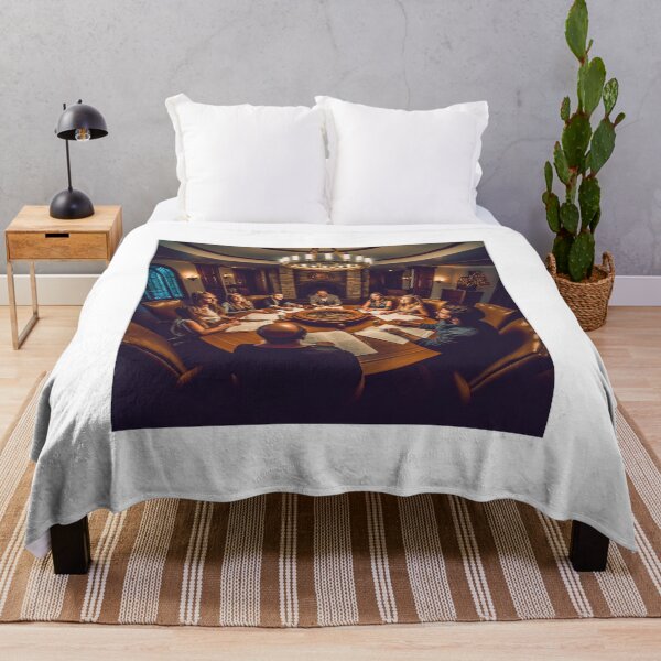 Item preview, Unified Focus: The Power of Teamwork in Office Meetings designed and sold by TheBrainArt.