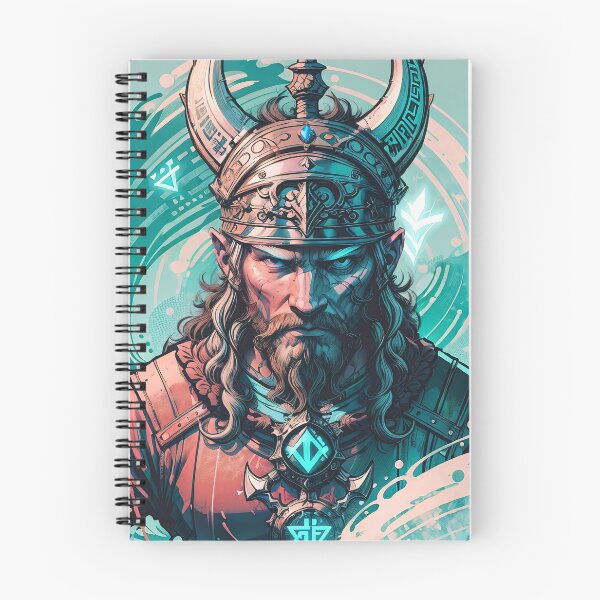Item preview, viking illustration fullart designed and sold by Tea-Shirt-Break.