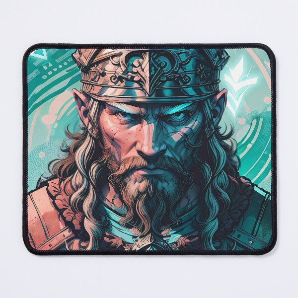 Item preview, viking illustration fullart designed and sold by Tea-Shirt-Break.