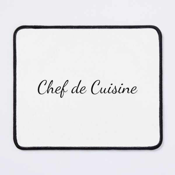 Item preview, master chef elegant chef de cuisine cooking chef's designed and sold by EssaGilani.