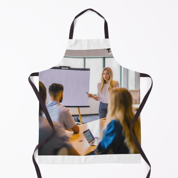 Item preview, Empowered Lady Leading a Persuasive Presentation designed and sold by TheBrainArt.