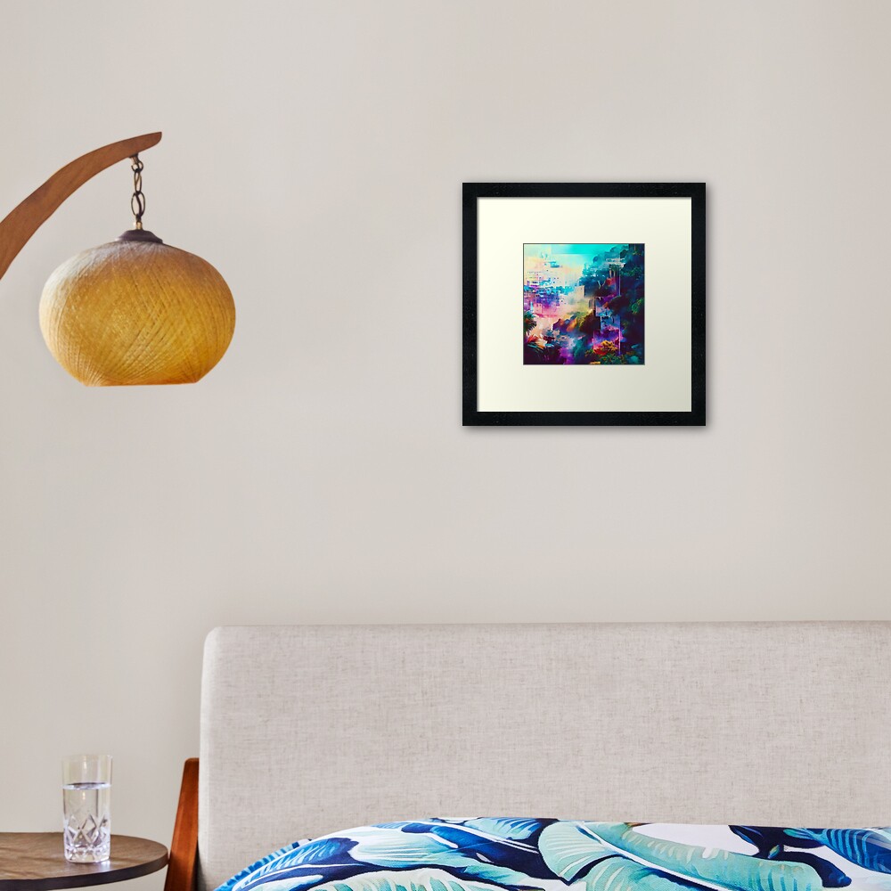 Item preview, Framed Art Print designed and sold by cokemann.