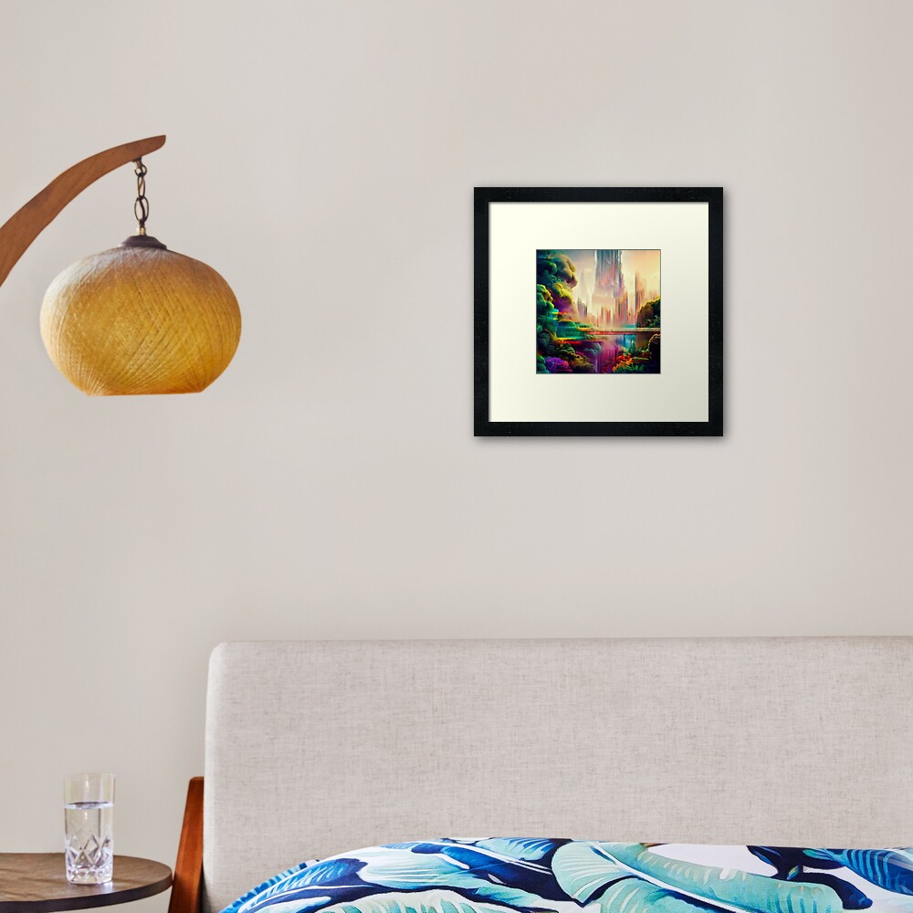 Item preview, Framed Art Print designed and sold by cokemann.
