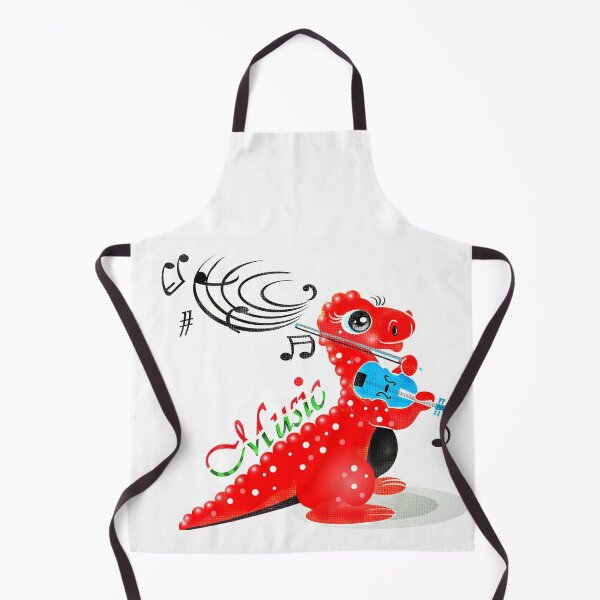 Item preview, Cute Dinosaur playing violin  designed and sold by Shirley cute art .