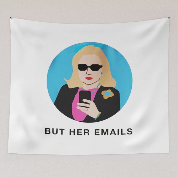 Item preview, But Her Emails Hillary Clinton designed and sold by valhalmusio.