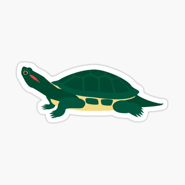 Red-Eared Slider Sticker
