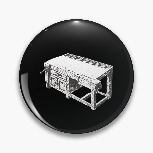 Item preview, Woodworking bench, vintage book illustration designed and sold by Salvatore Mars.