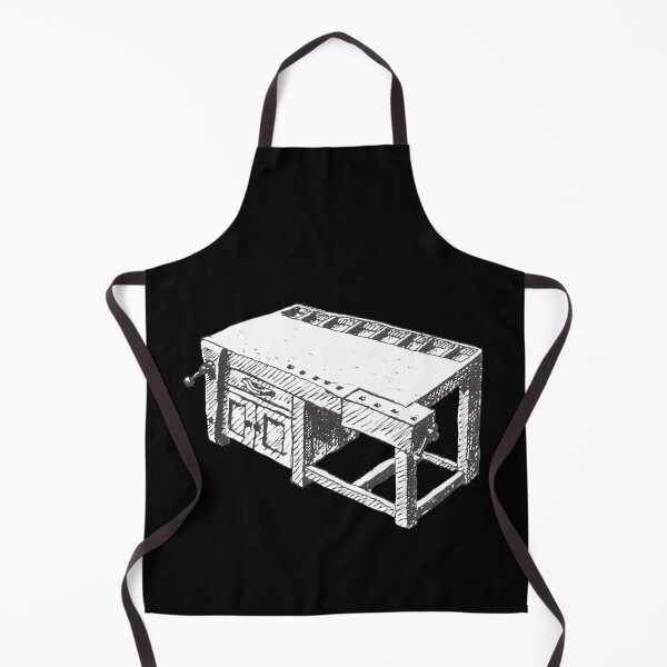 Item preview, Woodworking bench, vintage book illustration designed and sold by Salvatore Mars.