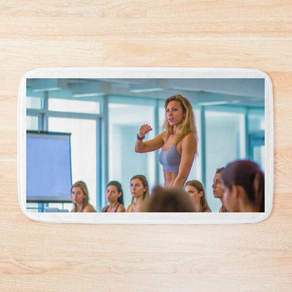 Item preview, Captivating Confidence: Empowered Woman Leading a Persuasive Presentation designed and sold by TheBrainArt.