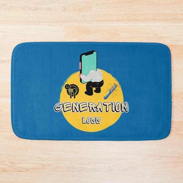 Item preview, generation loss  designed and sold by roque-kittle.