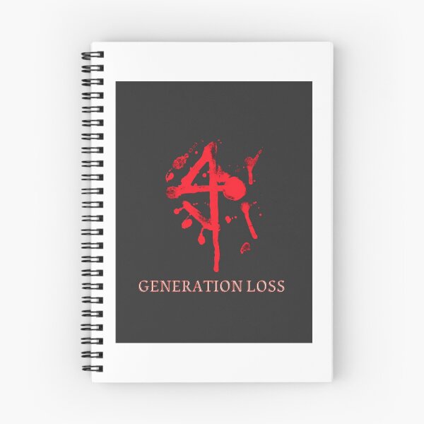 Item preview, generation loss Graphic designed and sold by roque-kittle.