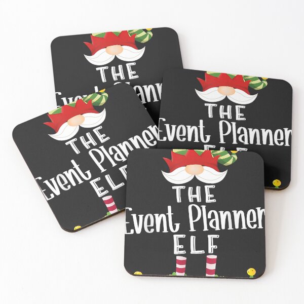Item preview, Event Planner Elf Group Christmas Funny Pajama Party designed and sold by JuanitaJourny.