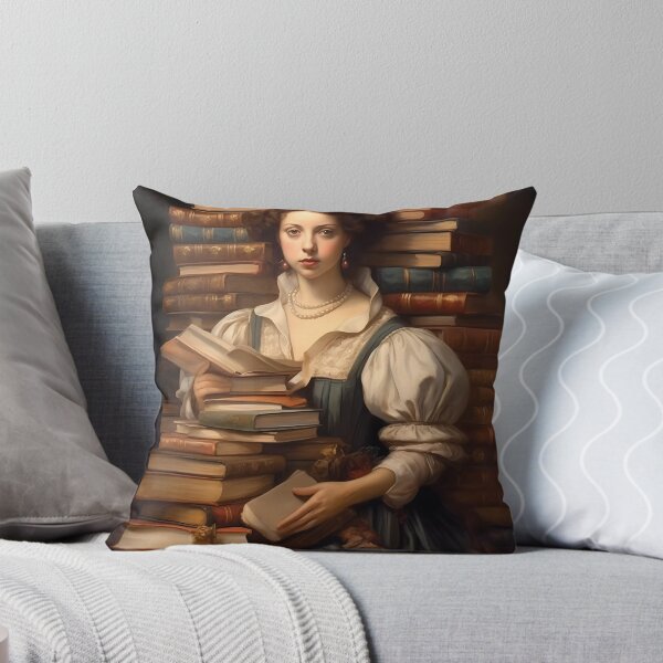 Artikelvorschau, Renaissance Book Lady entworfen und verkauft von KateAndersonLTD.