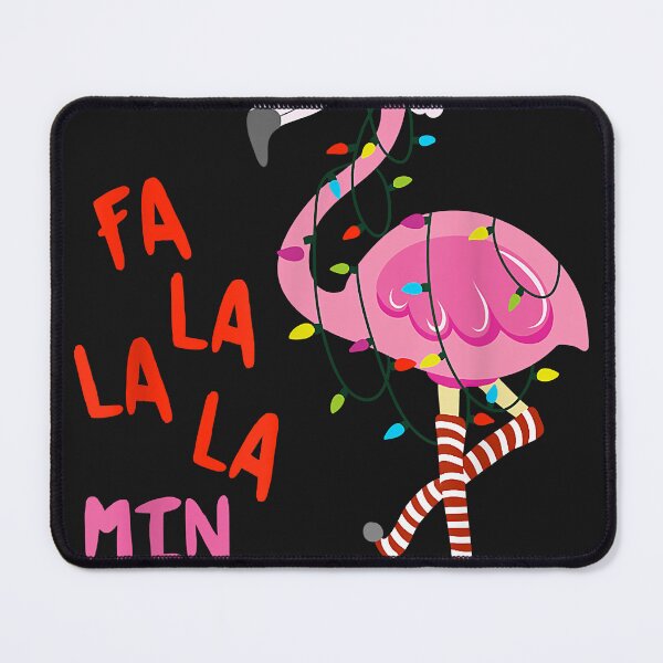 Item preview, Fa La La Mingo Flamingo Christmas Tree Lights Tropical Xmas designed and sold by JuanitaJourny.