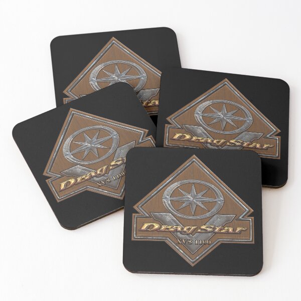 Item preview, Rhombus Drag Star XVS 1100 wood designed and sold by KlaraBubble.