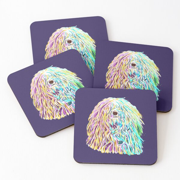 Item preview, Funny Colourful Puli Dog 	 	 designed and sold by yhcpwglr98.